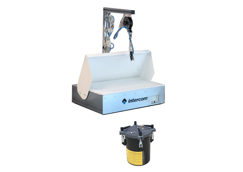 Intercom I3L88 bench B3L with spray device S8