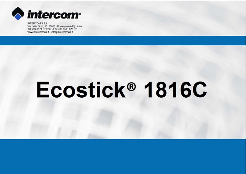 Ecostick 1816C water-based adhesive