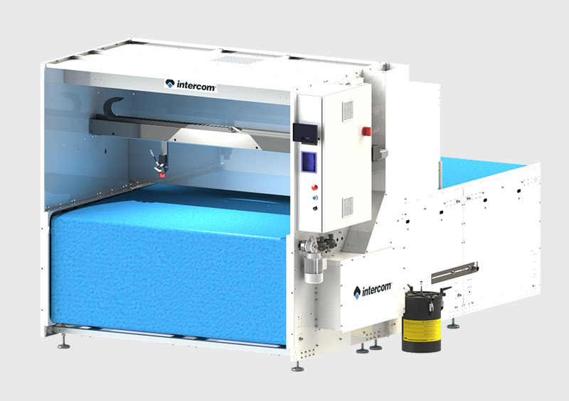 Intercom manual spray bonding machines for leather goods and footwear