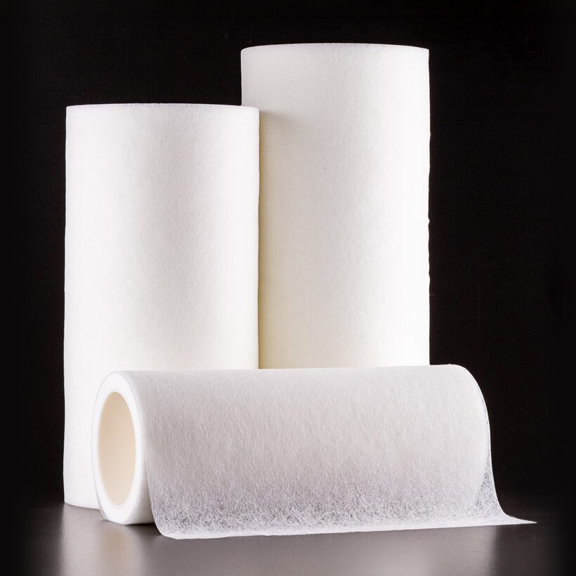 Co-PA adhesive web rolls