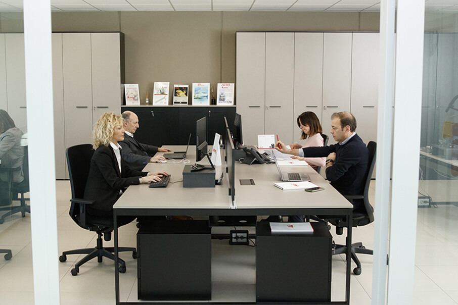Kyotex technical and commercial team at work