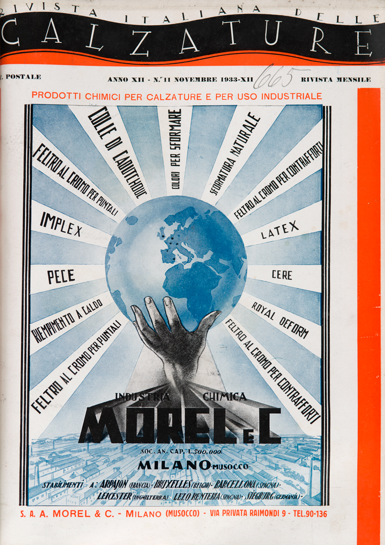 Rivista Italiana delle Calzature — Morel & C., Milano cover